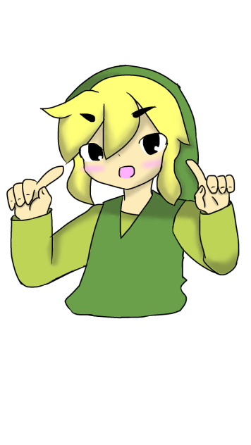 このポーズかわいい