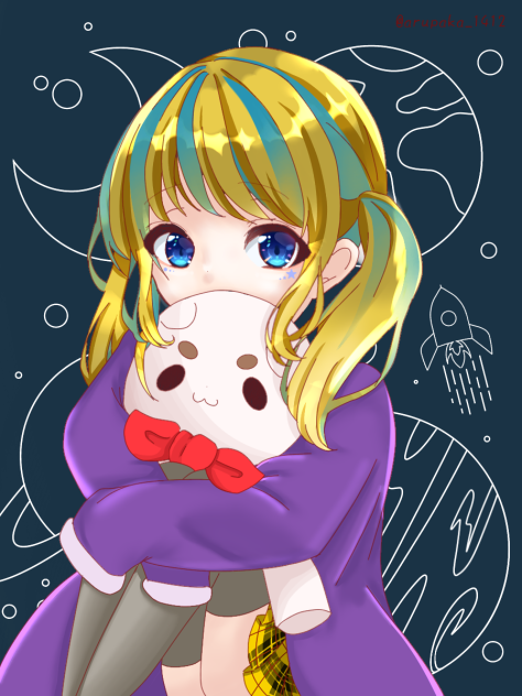 線画借りました！