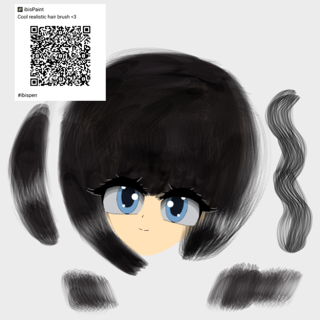 Cool realistic hair brush