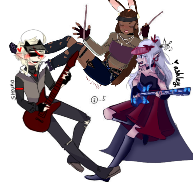 Band collab w Ashley & shouko
