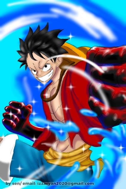 luffy 💪💪 - ibisPaint