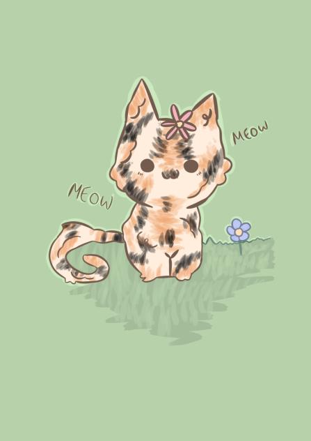Kitty cat - ibisPaint
