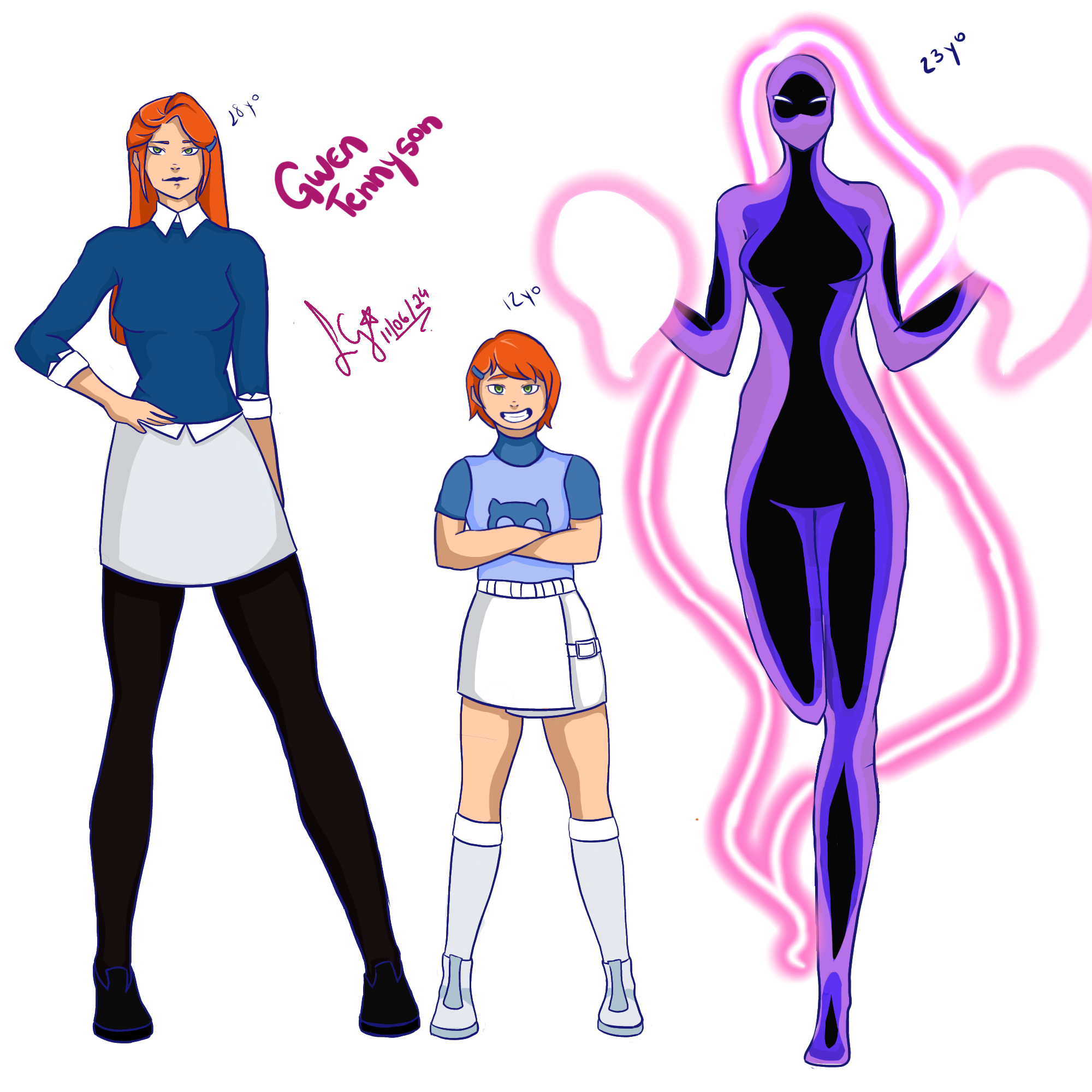 gwen tennison Gwen Tennyson Fanart - ibisPaint