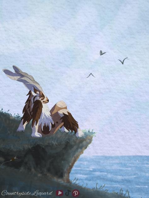 A peaceful Markhor 🌊🩵