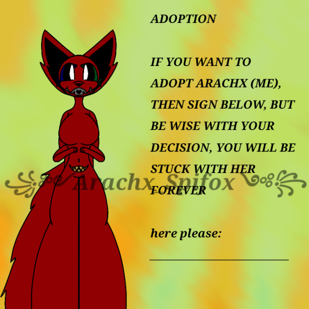 ADOPT ARACHX HEHE