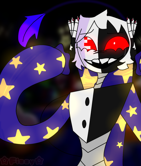 Moon but Alastor ig