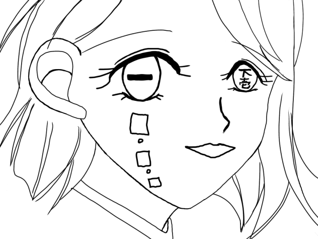 鬼滅の刃　十二鬼月下弦　魘夢　塗り絵