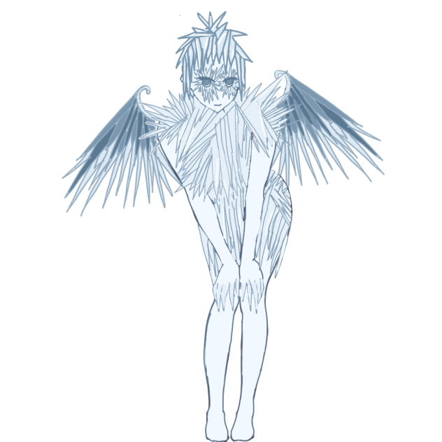 Ice fairy w wings