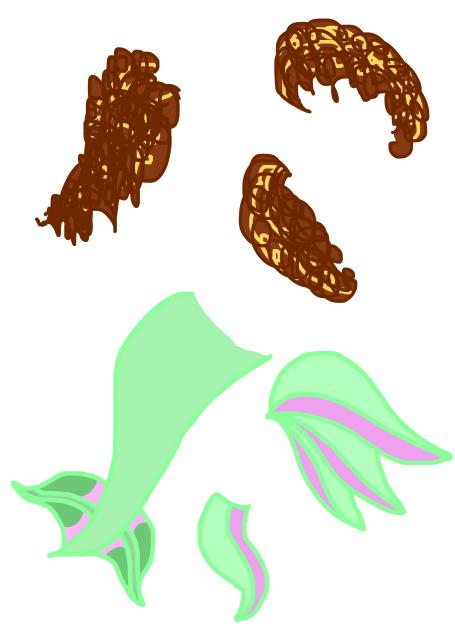 Designs for a mer pony and regular pony