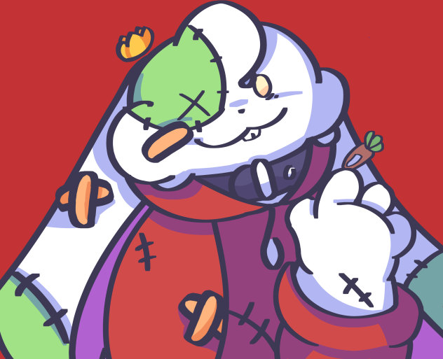53-2024 bunny zombie ʕ•ᴥ•ʔ