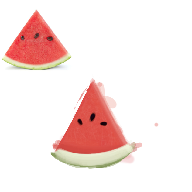 A lazy realism attempt