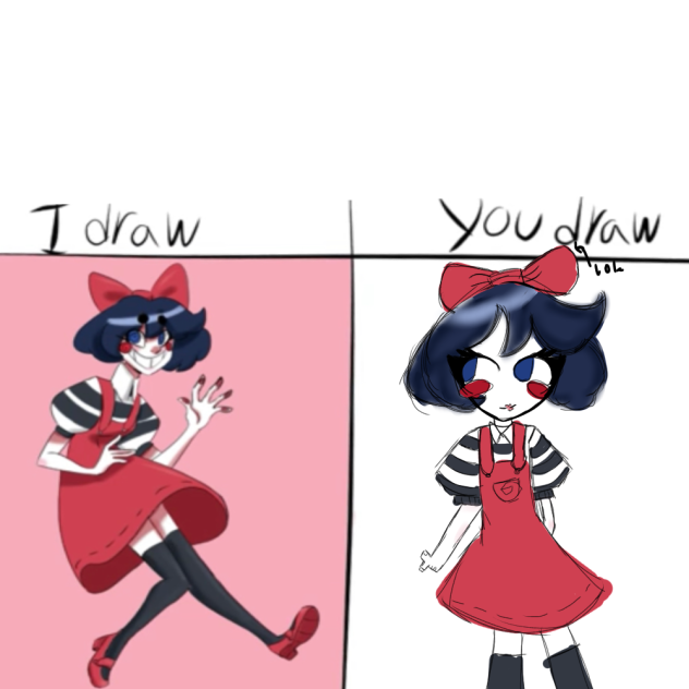 You draw I draw