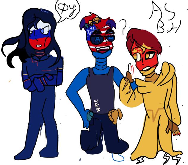 Am Cosplay with the countryhumans