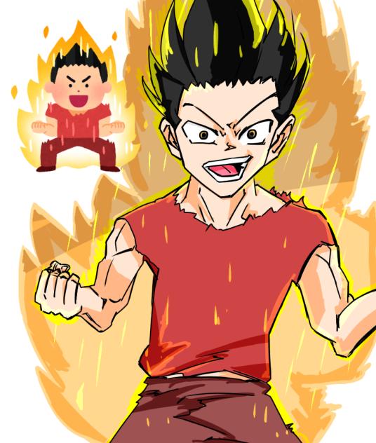 やる気に燃える人🔥