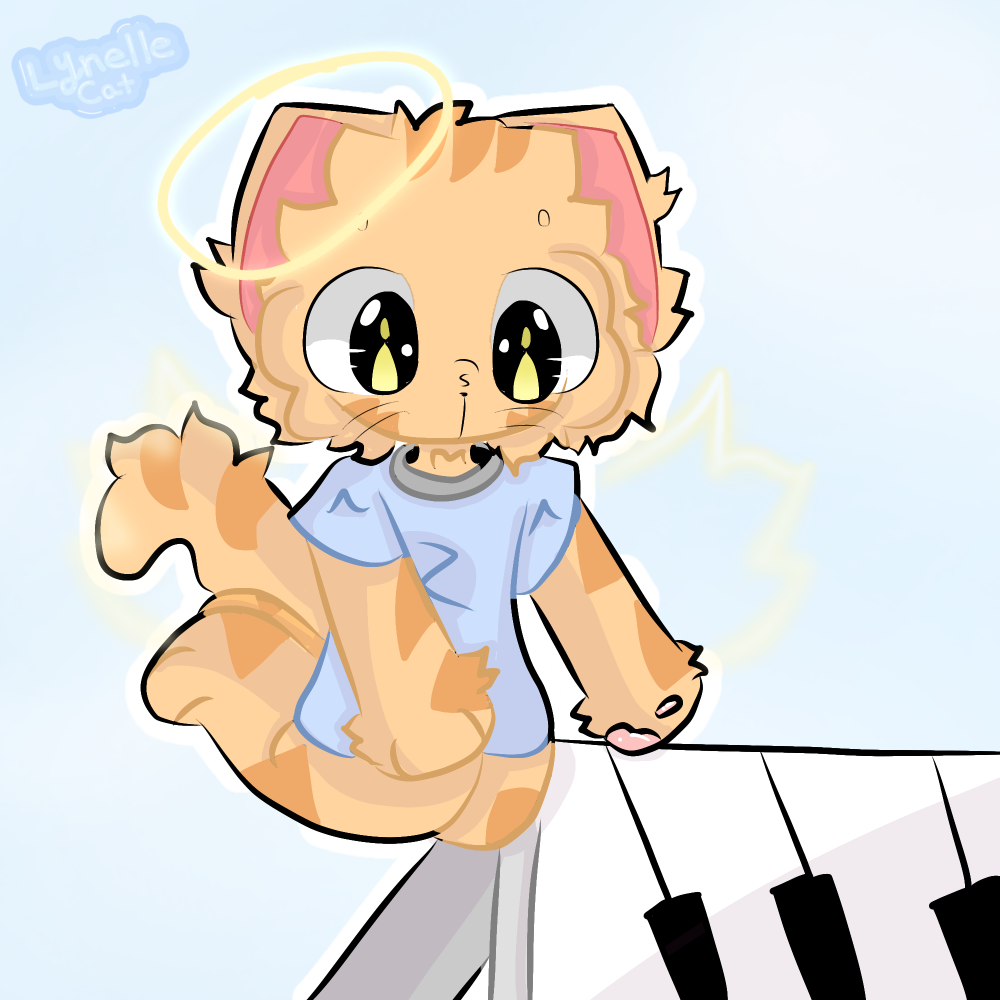 Remake of keyboard cat ibisPaint