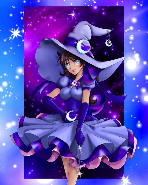 Violet Moon Witch
