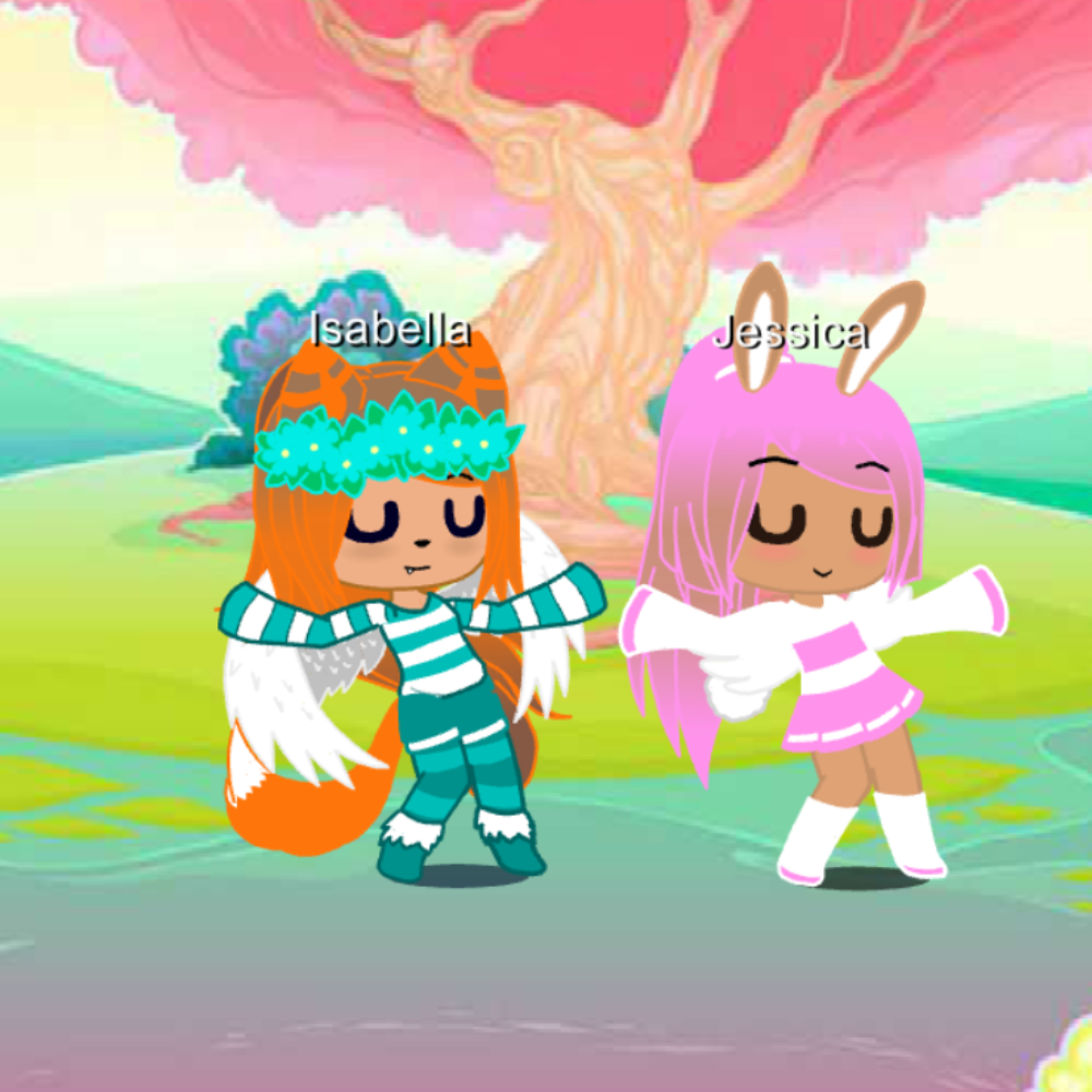Me and Jessica doing are thing - ibisPaint