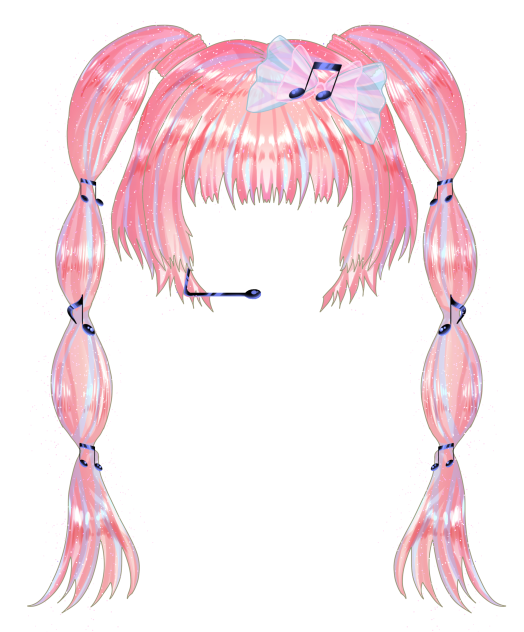 Singer's hair at live Concert ver 2