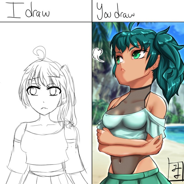 I draw you draw with Drucilla Madden