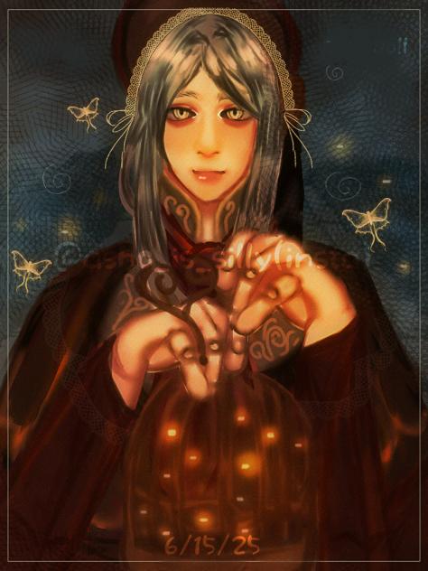 the doll in Bloodborne fanart