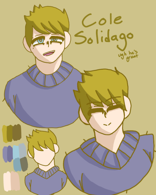 Cole Solidago -Project Character Design