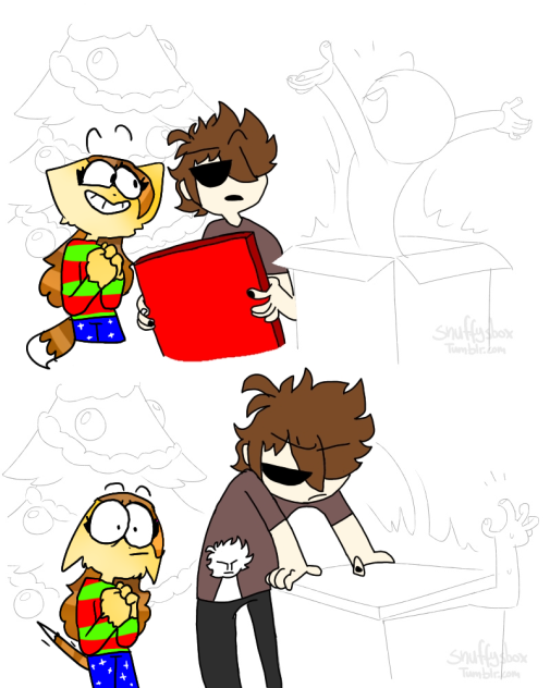 gift collab with hunter