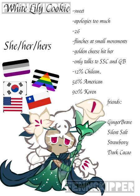 White Lily Cookie (AU)