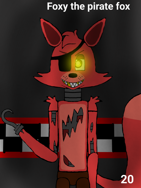 UCN - Foxy the pirate fox - 20
