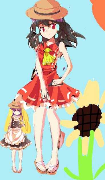 夏気分博麗霊夢