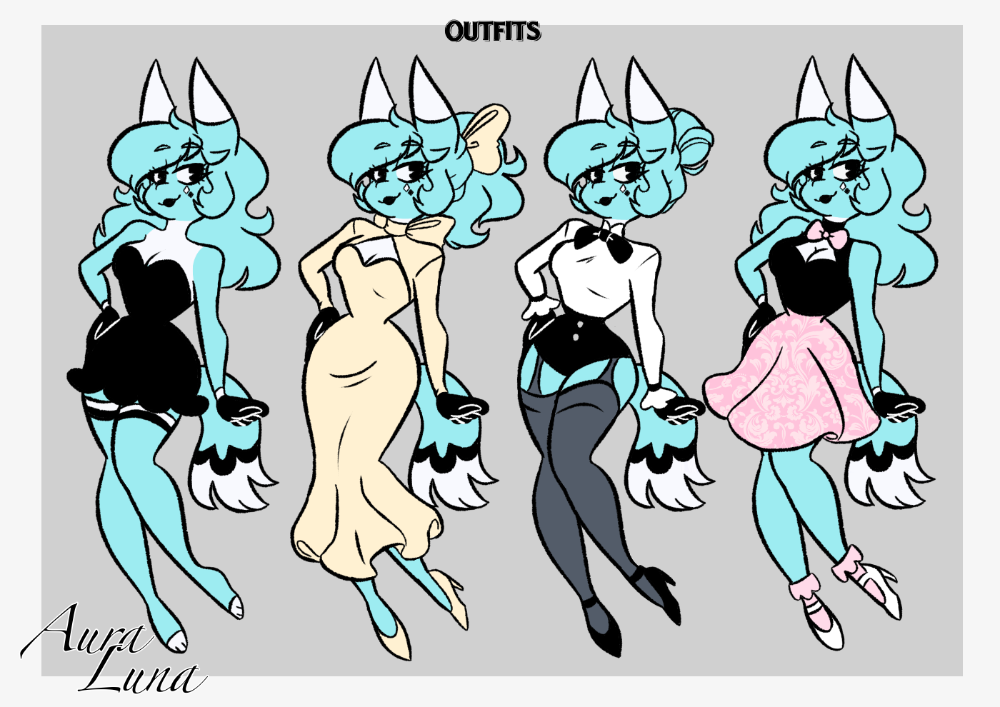 Aura outfits - ibisPaint