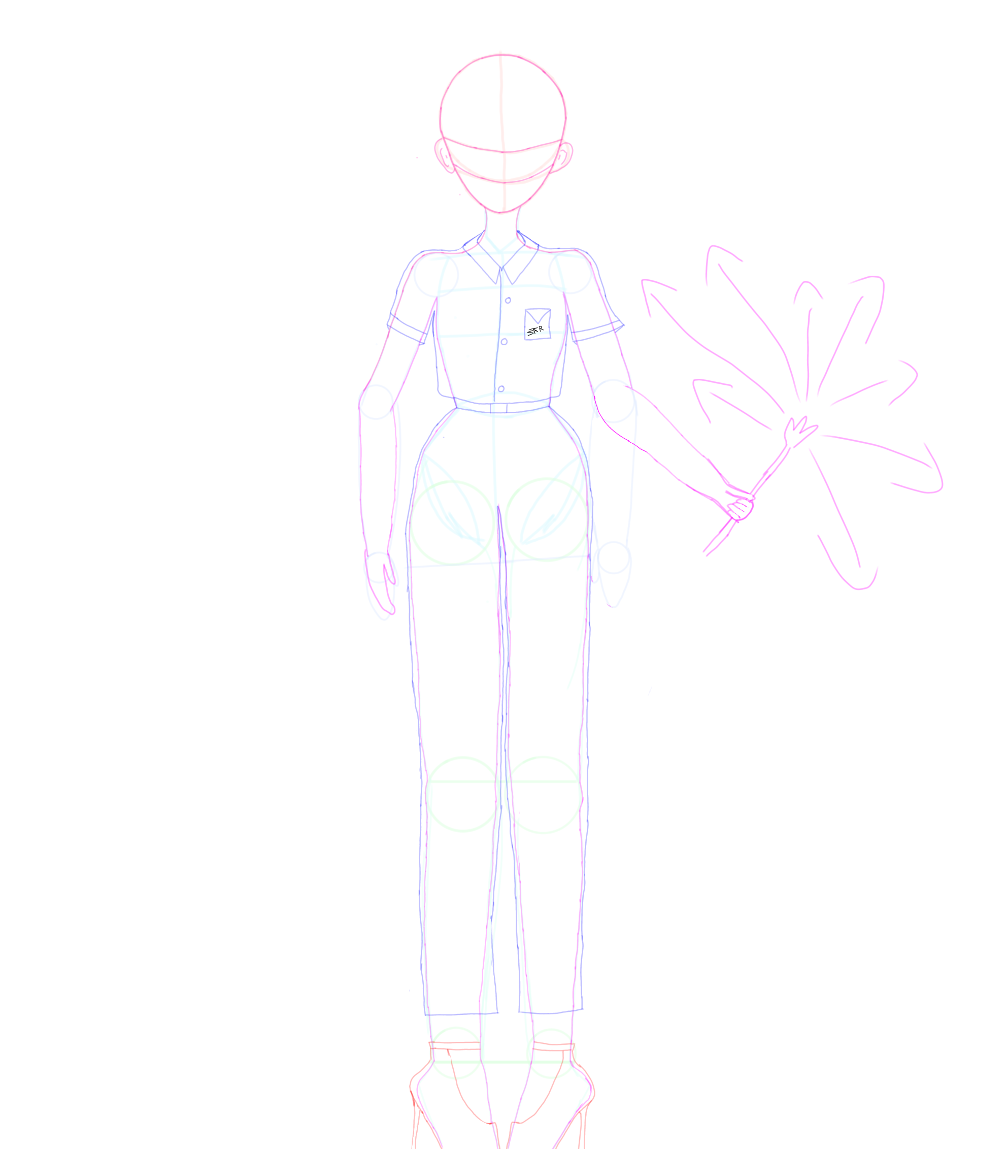 full body girl part 1 - ibisPaint