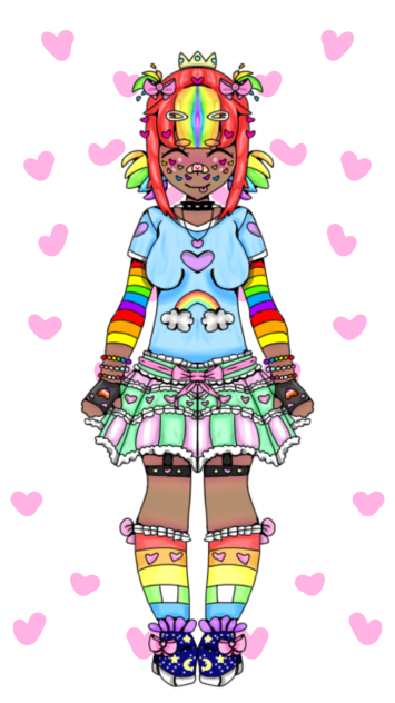 Rainbow Decora girl🌈
