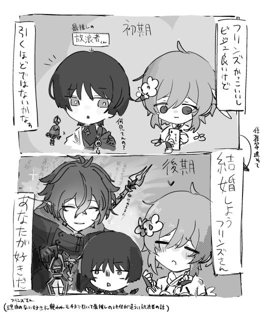 最推しの地位が危うい放浪者の話