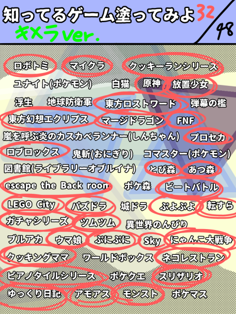 やらさんのテンプレ！！