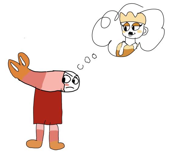 Shrimpo thinks about Teagan