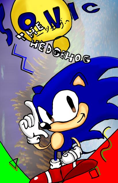 Sonic The Hedgehog (1991) Boxart