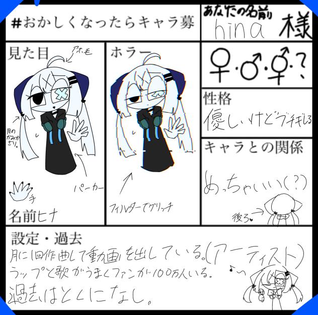 キャラ募♡