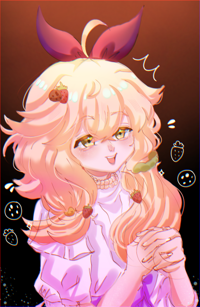 🍓✨ Art Collab