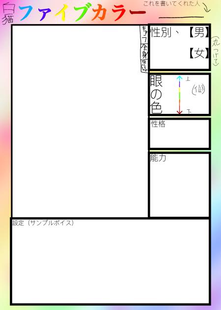 ファイブカラー募集