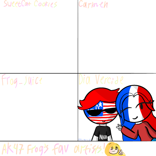 AK47 Frog's fav artists