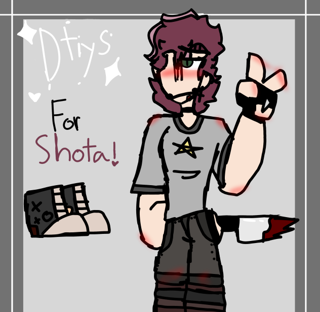 My dtiys entry for Shota!!!