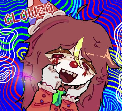 New PIGGY OC ~ CLOWZO ~