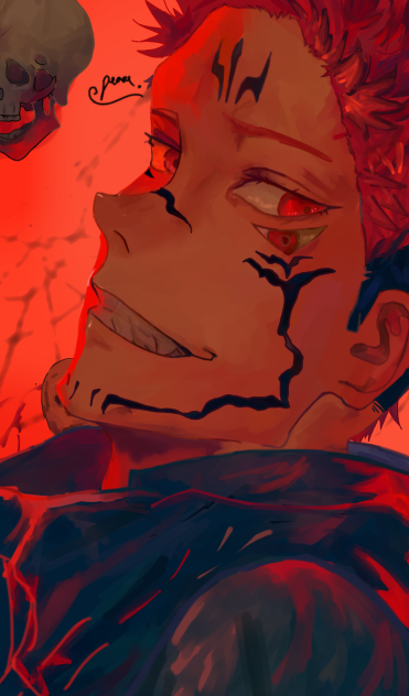 sukuna fanart cause i can number one