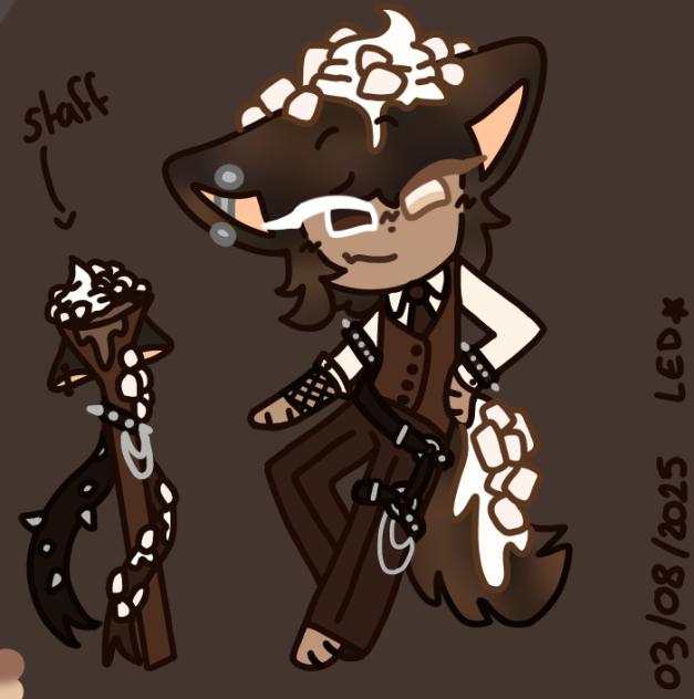 Hot Cocoa Fox Cookie - CRK OC
