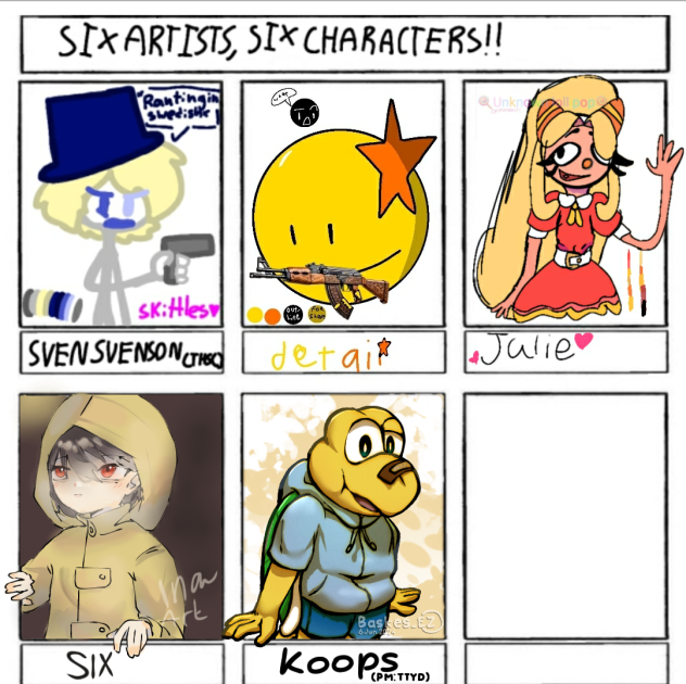 Fanart 6 Collab!
