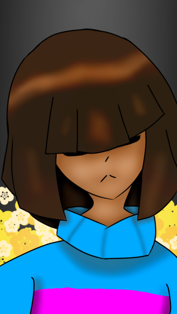 (Undertale) frisk speed paint
