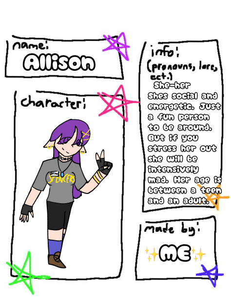 Character sheet =D - ibisPaint