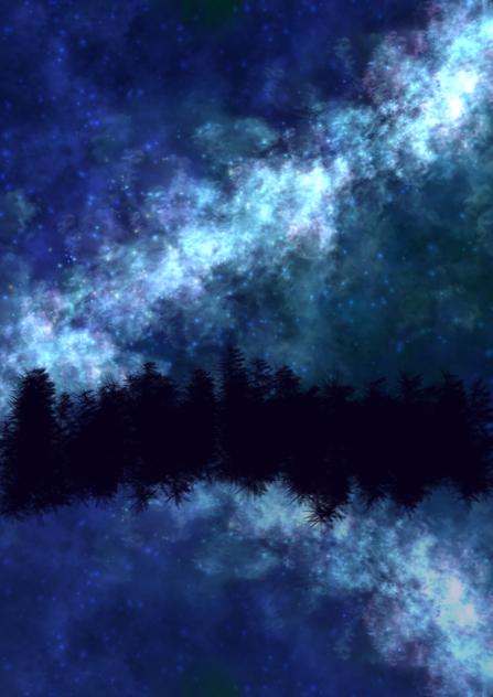 milky way reflection 2
