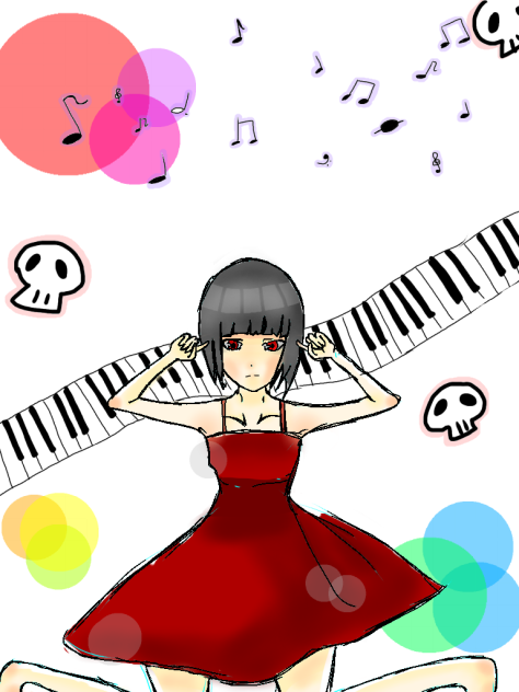 骸骨楽団とリリア🎶