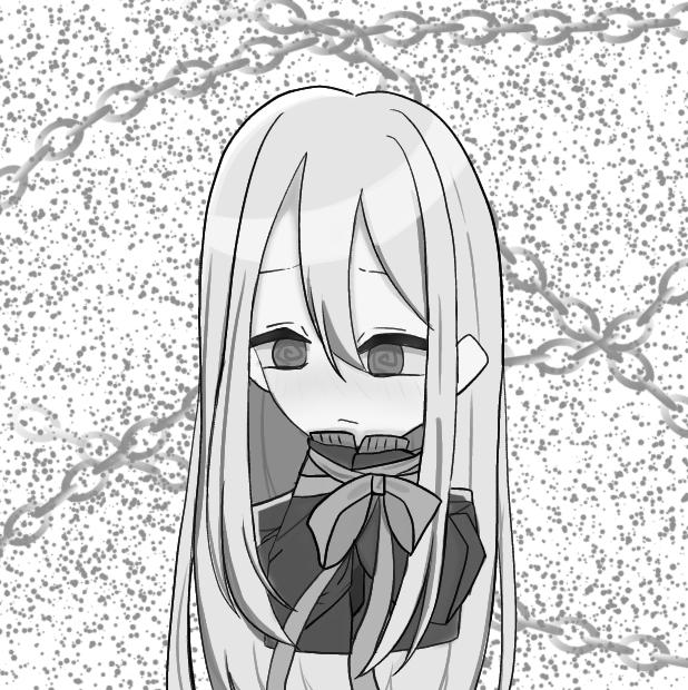 え⁉な、なんで？(グレースケール)